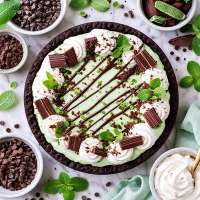 Image of Grass Hopper Mint Chocolate Pie