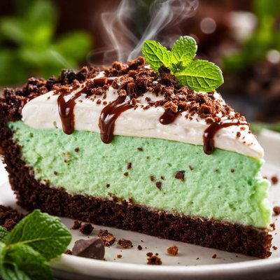 Image of Grasshopper Cheese Pie