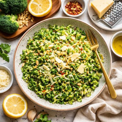 Image of Grated Broccoli with Parmesan