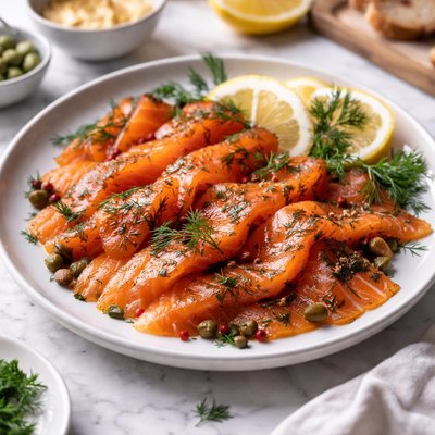 Image of Gravlax Marinated Salmon