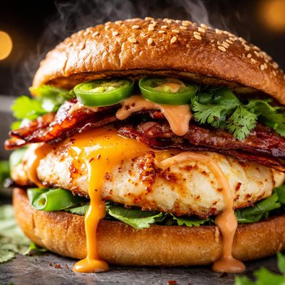 Image of Greaneyes Chipotle Tabasco Egg Sandwich