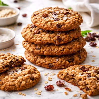 Image of Great Big Oatmeal Cookies That Are Both Great and Big