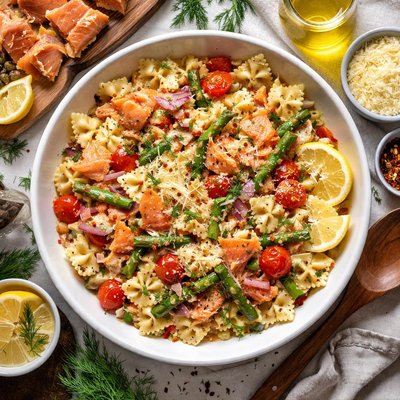 Image of Great Northwest Smoked Salmon Pasta
