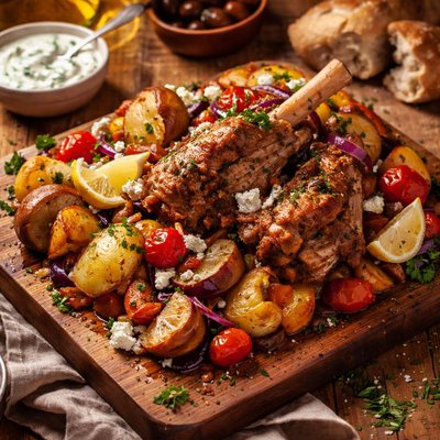 Image of Grecian Lamb with Vegetables