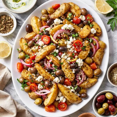 Image of Grecian Potatoes