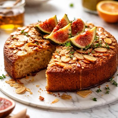 Image of Greek Almond Honey Cake
