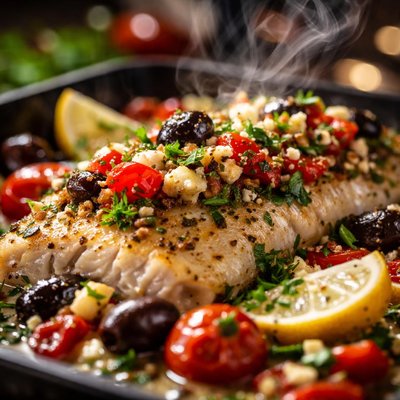 Image of Greek Baked Fish