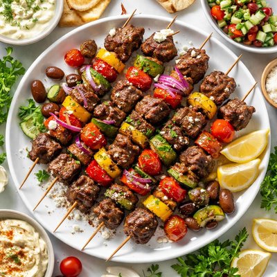 Image of Greek Beef Kabobs