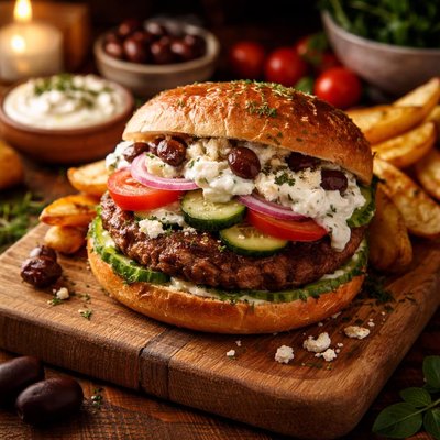 Image of Greek Burger