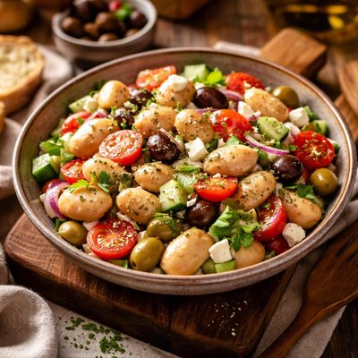 Image of Greek Butter Bean Salad