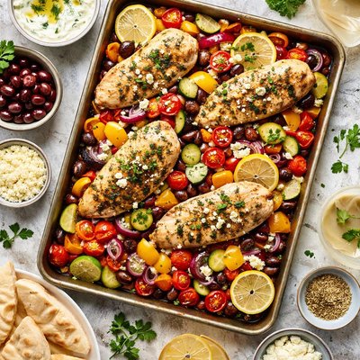 Image of Greek Chicken and Veg