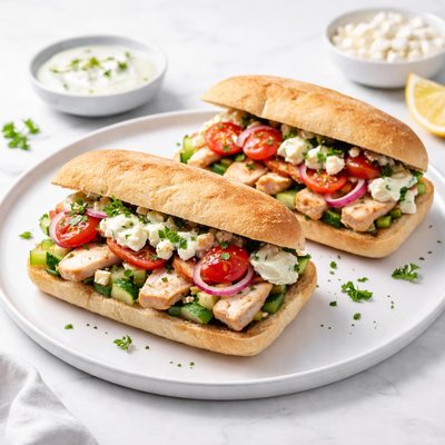 Image of Greek Chicken Sandwiches