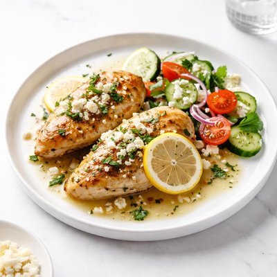 Image of Greek Chicken with Lemon Garlic