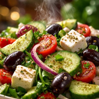 Image of Greek Cucumber Salad