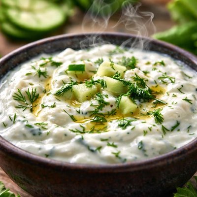 Image of Greek Cucumber Yogurt Sauce