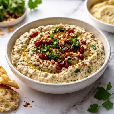 Image of Greek Eggplant Aubergine and Yogurt Spread