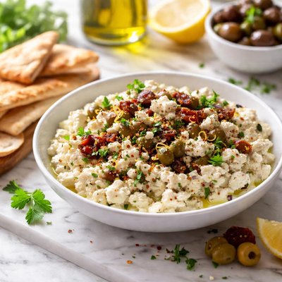 Image of Greek Feta and Olive Spread