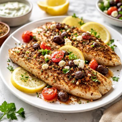 Image of Greek Fish Rub Looney Style