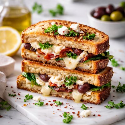Image of Greek Grilled Cheese Sandwich