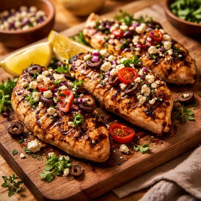 Image of Greek Grilled Chicken Breasts