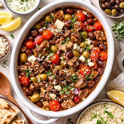 Image of Greek Lamb Casserole
