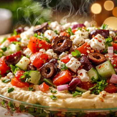 Image of Greek Layer Dip