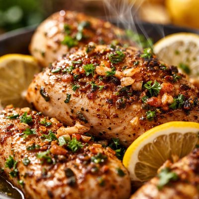 Image of Greek Lemon Garlic Chicken