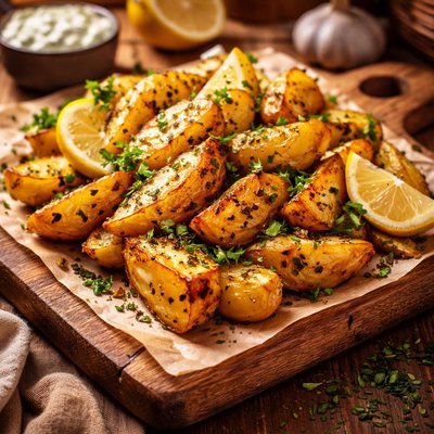 Image of Greek Lemon Potatoes