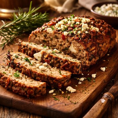 Image of Greek Meatloaf with Feta