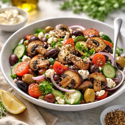 Image of Greek Mushroom Salad