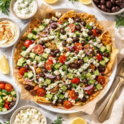 Image of Greek Nachos