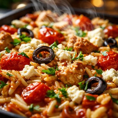 Image of Greek Orzo Bake