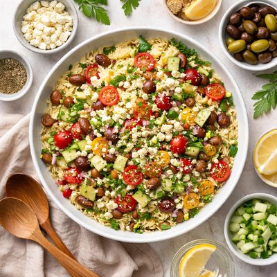 Image of Greek Orzo Salad