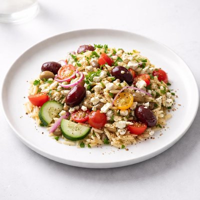 Image of Greek Orzo Salad W Kalamata and Feta