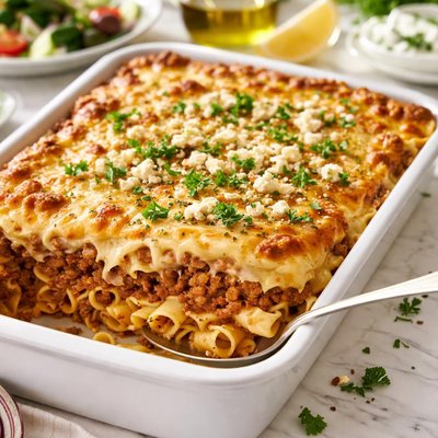 Image of Greek Pasta Casserole