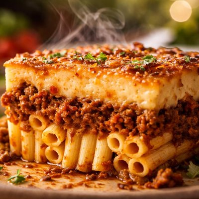 Image of Greek Pasta Pie