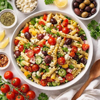 Image of Greek Penne Pasta