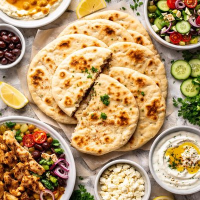 Image of Low Carb Greek Pita Bread