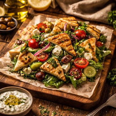 Image of Greek Pita Salad