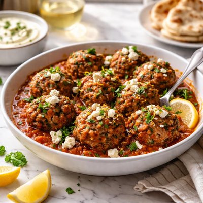 Image of Greek Porcupine Meatballs