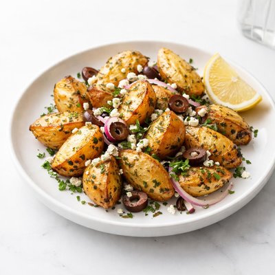 Image of Greek Roasted Potatoes