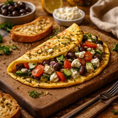 Image of Greek Salad Omelette