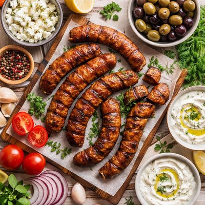 Image of Greek Sausage or Loukaniko
