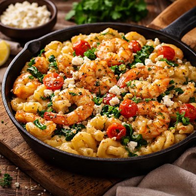 Image of Greek Shrimp Mac and Cheese Rsc