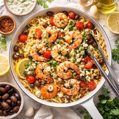 Image of Greek Shrimp Scampi