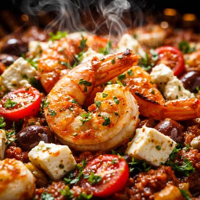 Image of Greek Shrimp with Feta Cheese