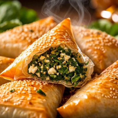 Image of Greek Spinach Triangles