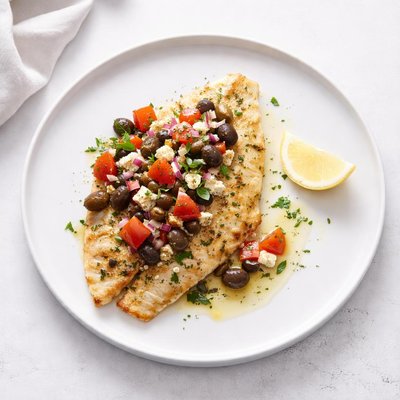 Image of Greek Style Flounder