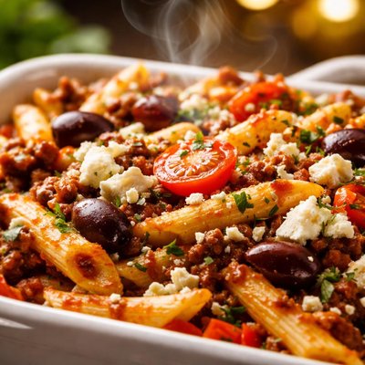 Image of Greek Style Penne Casserole
