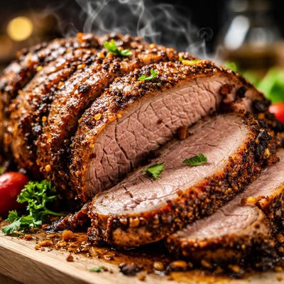 Image of Greek Style Rotisserie Boneless Leg of Lamb